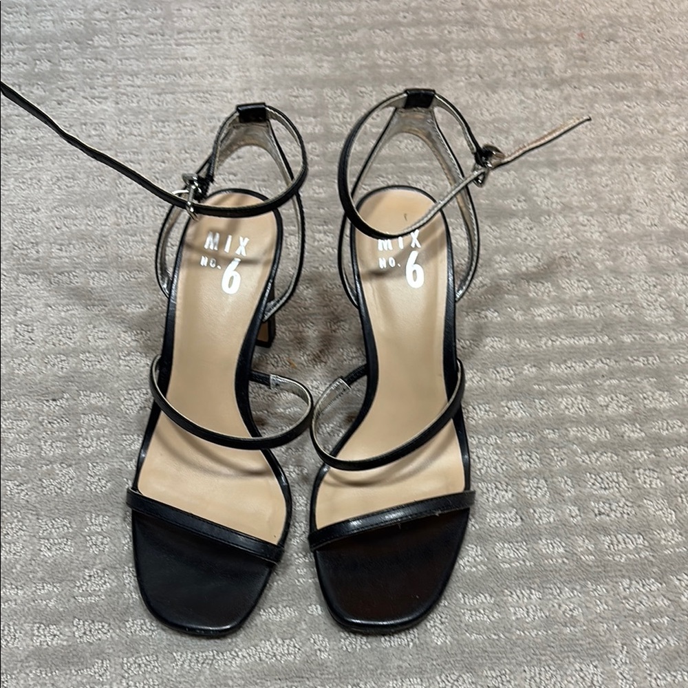Mix No. 6 Black Elegant Heels